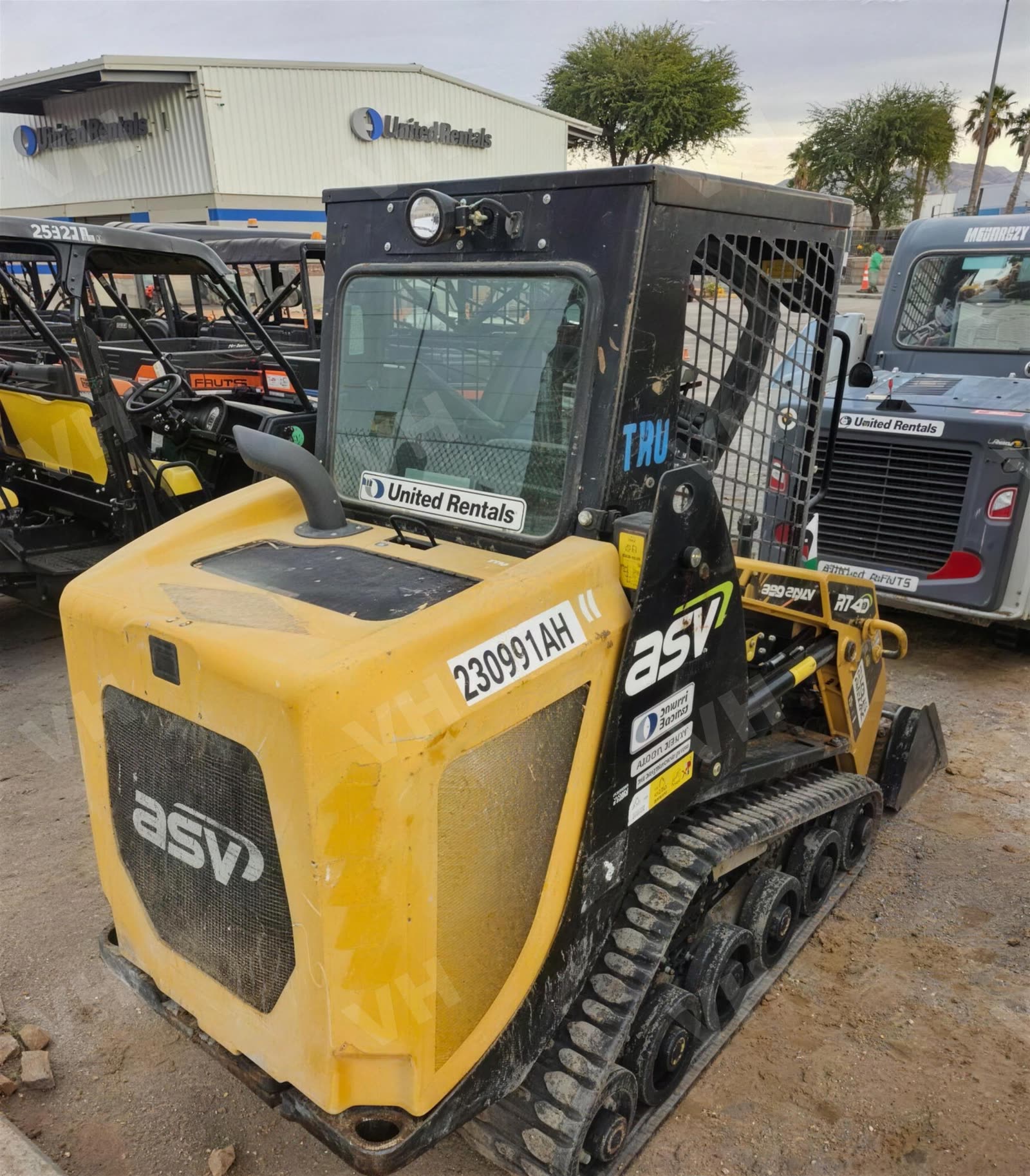 2019 ASV RT40 SKID STEER TRACK LOADER 851-1299# photo 5