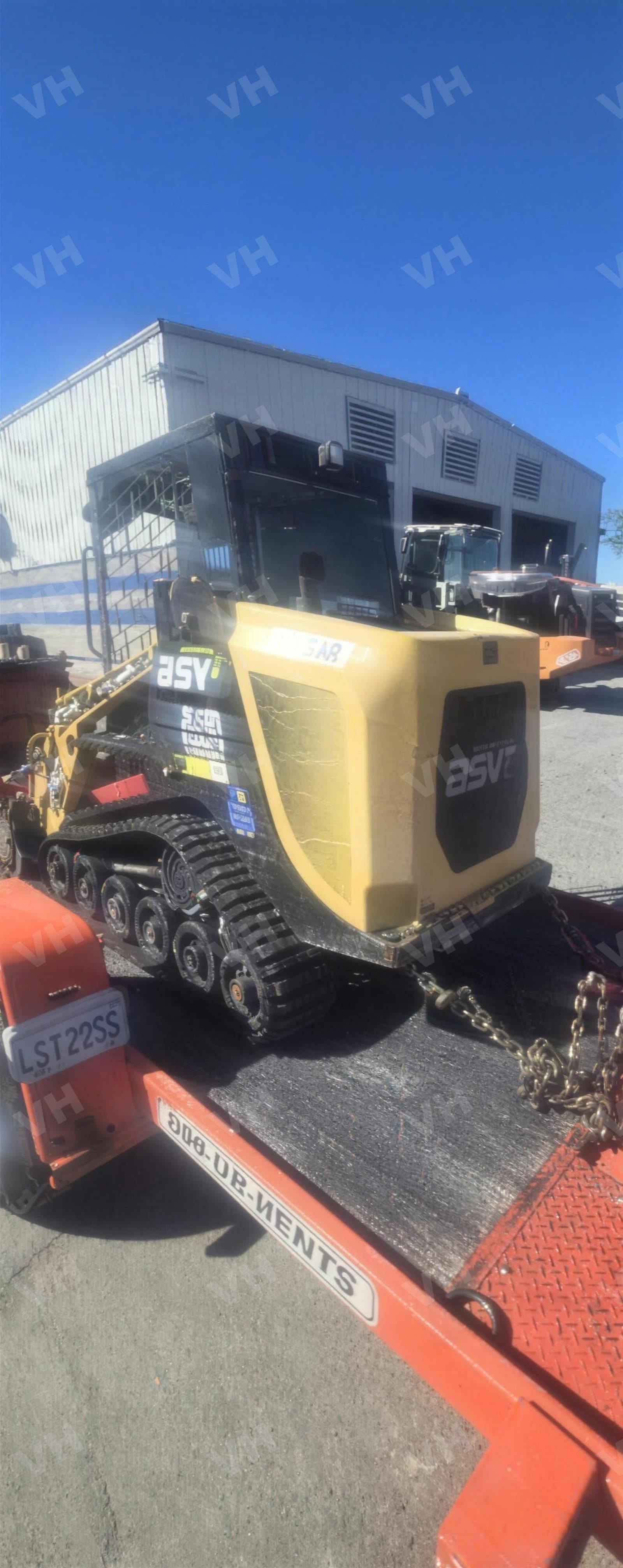 2019 ASV RT40 SKID STEER TRACK LOADER 851-1299# photo 9