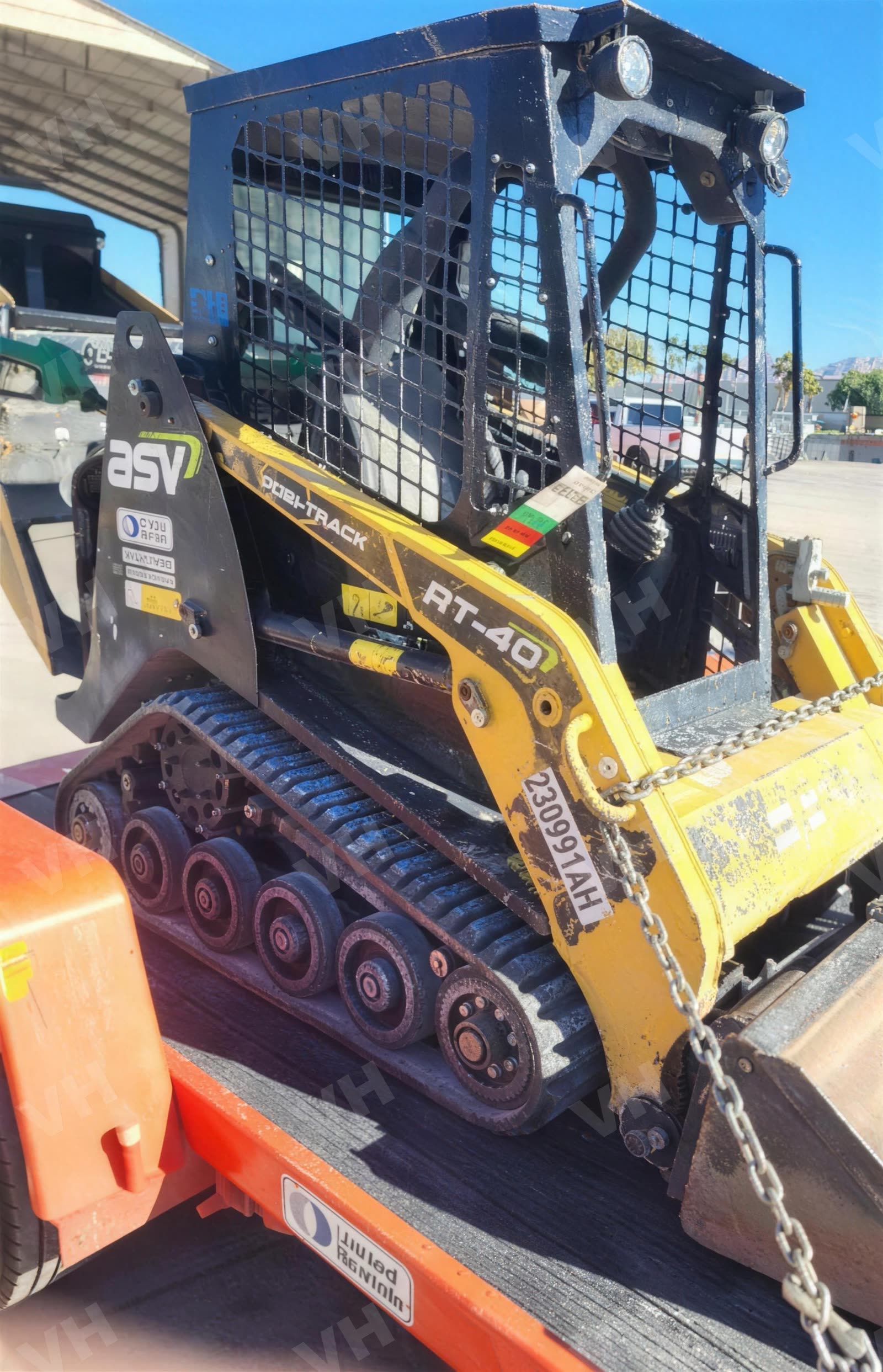 2019 ASV RT40 SKID STEER TRACK LOADER 851-1299# photo 12