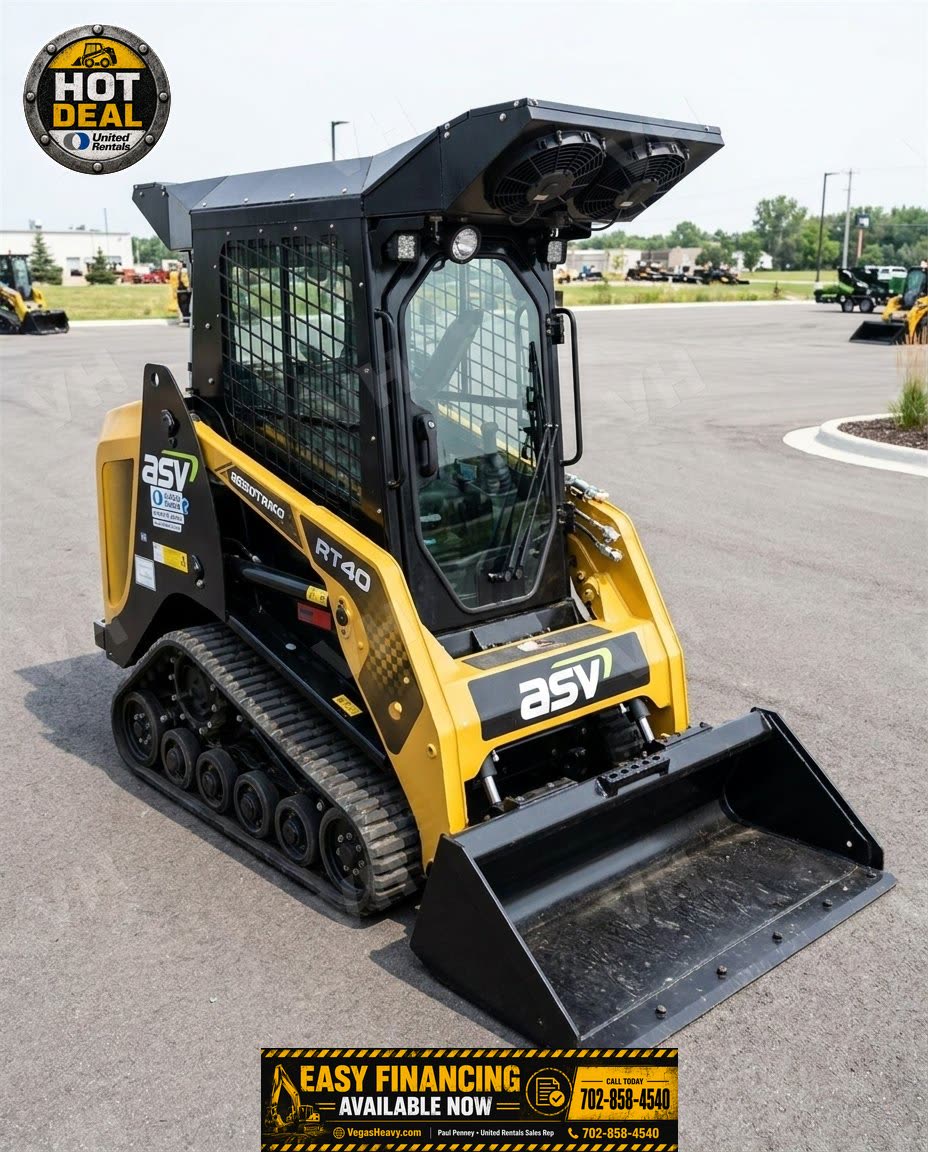 2019 ASV RT40 SKID STEER TRACK LOADER 851-1299#
