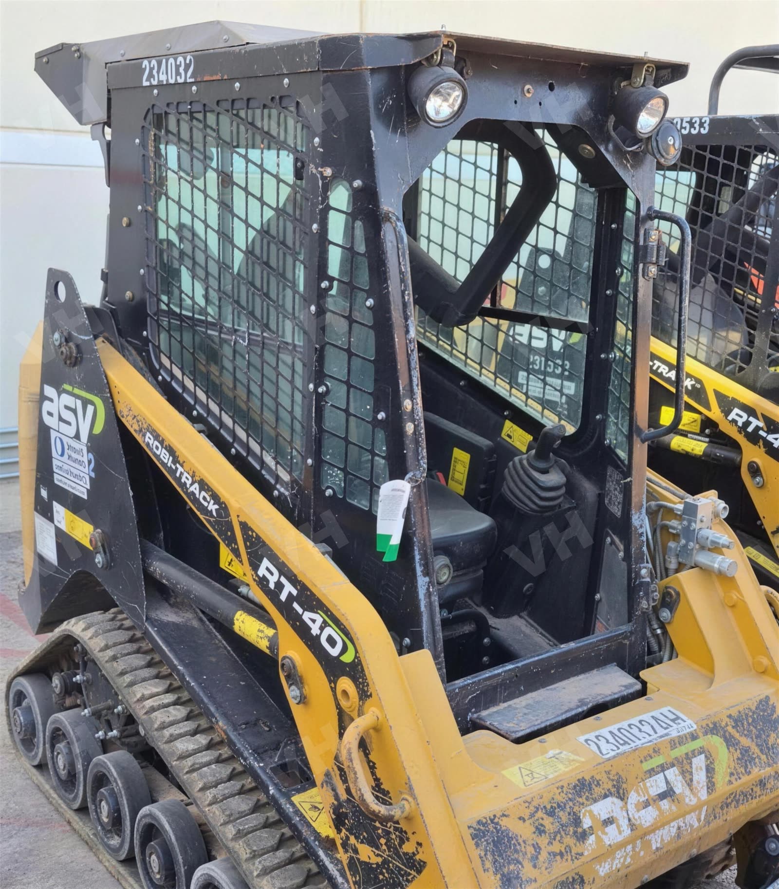2019 ASV RT40 SKID STEER TRACK LOADER 851-1299# photo 3