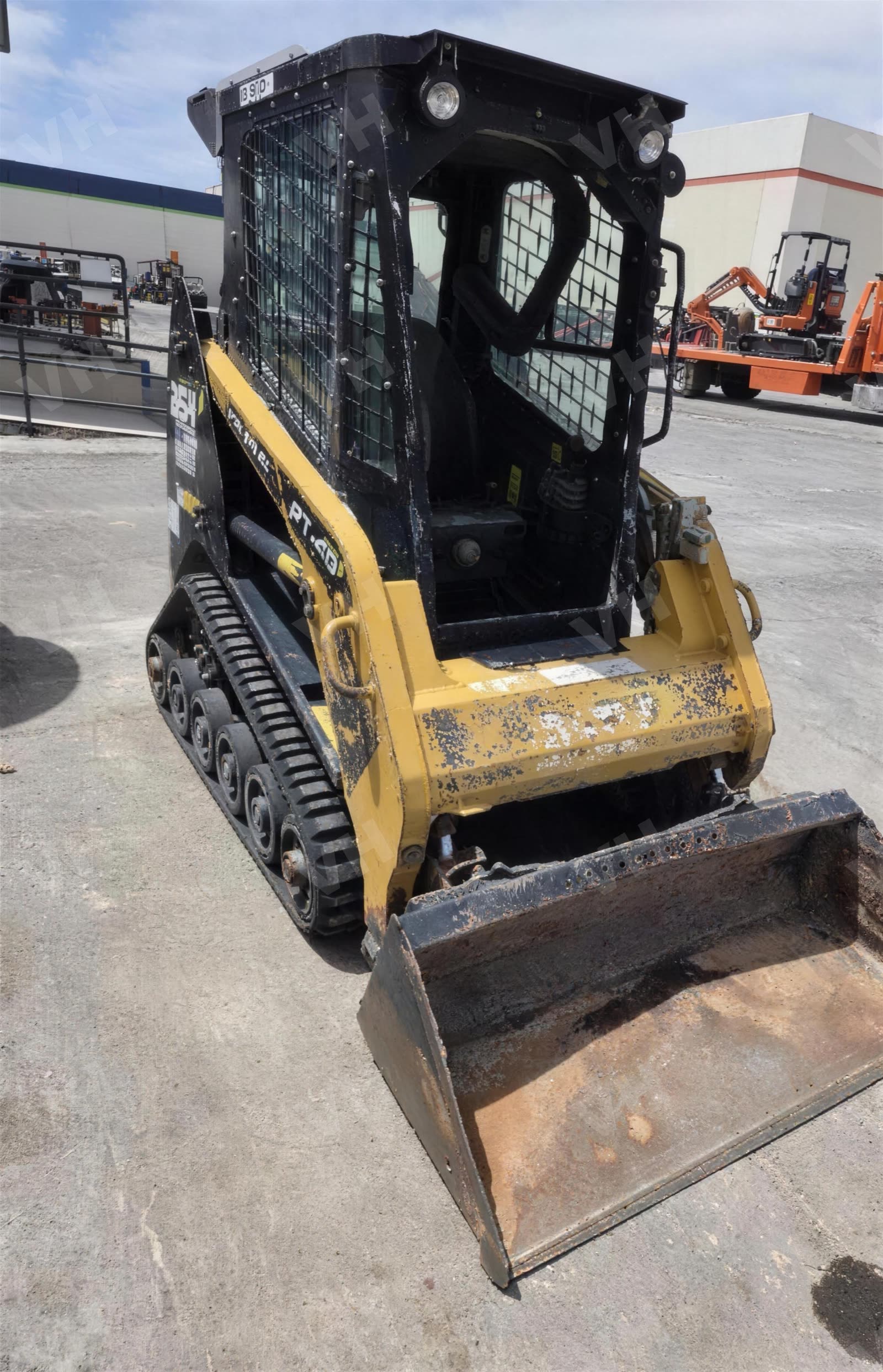 2019 ASV RT40 SKID STEER TRACK LOADER 851-1299# photo 7