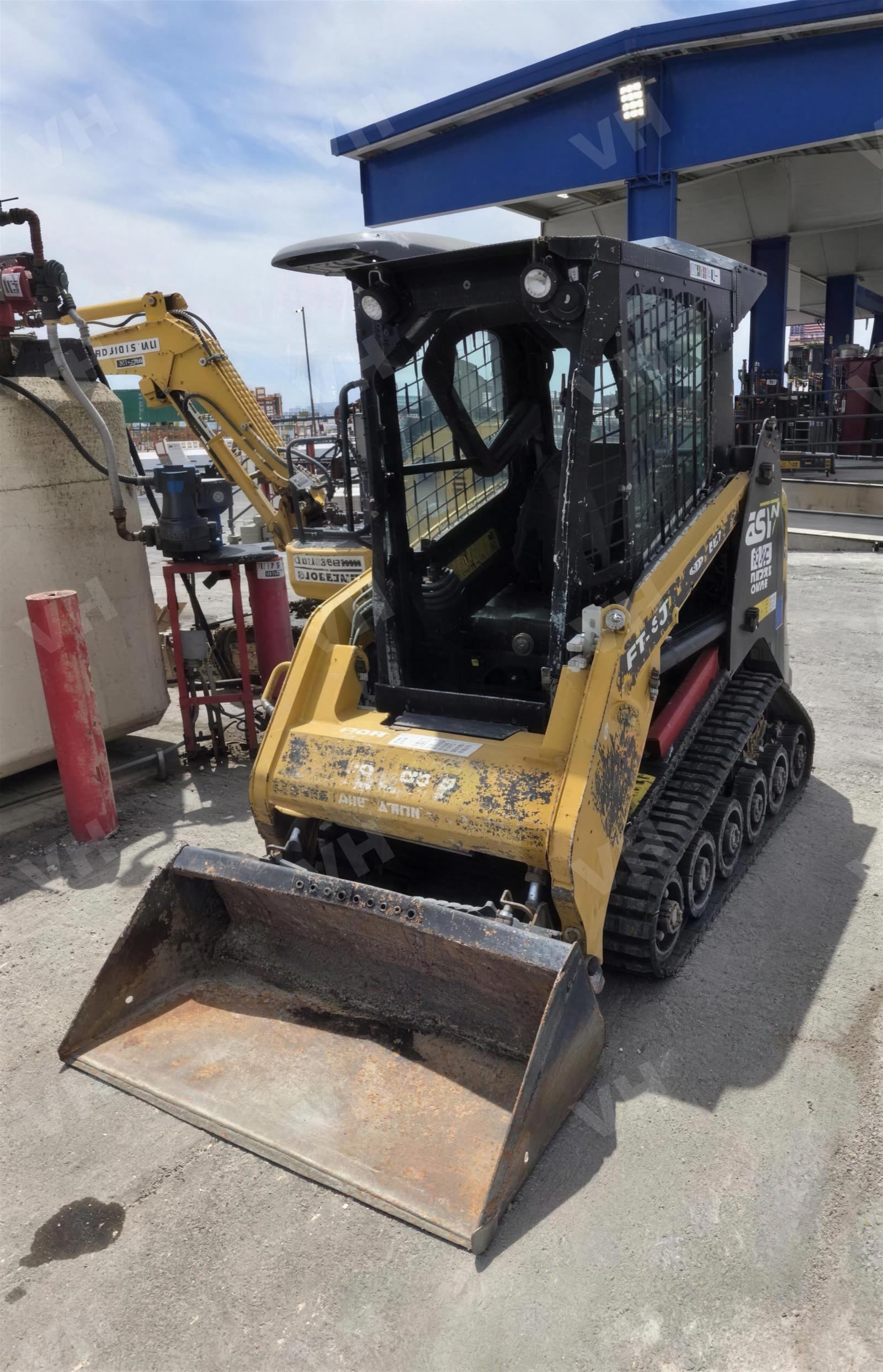 2019 ASV RT40 SKID STEER TRACK LOADER 851-1299# photo 8
