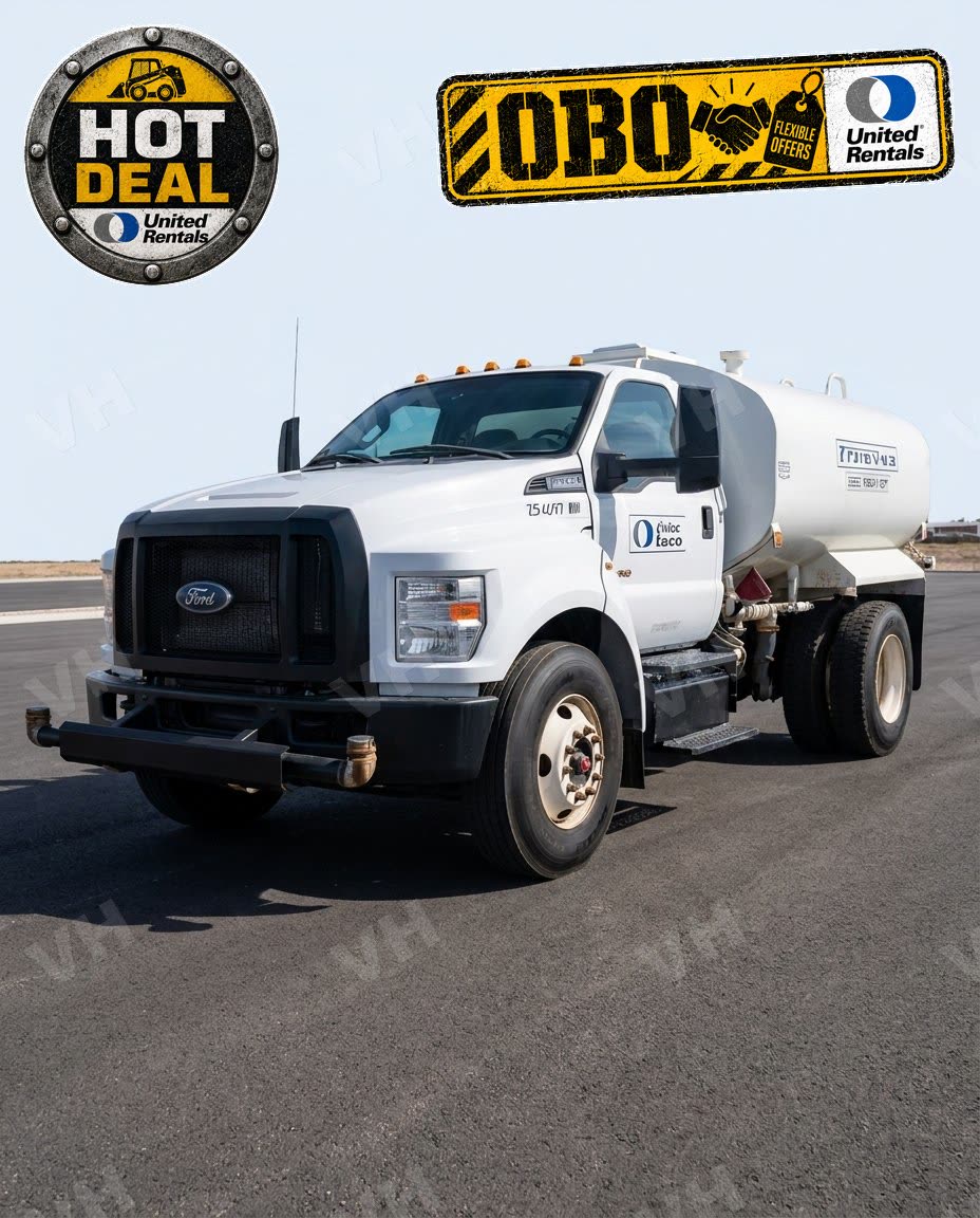 2019 Ford F-750 TRUCK WATER 2000-2999 GAL NON-CDL GAS