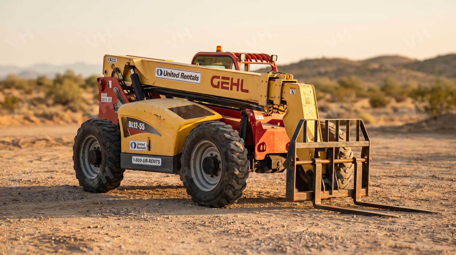 2019 Gehl DL12-55 Forklift Variable Reach 12000# 53'-69'