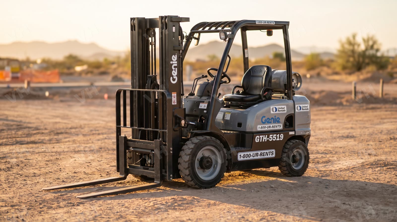 2019 Genie GTH-5519 Forklift Variable Reach 5000# 16-20'