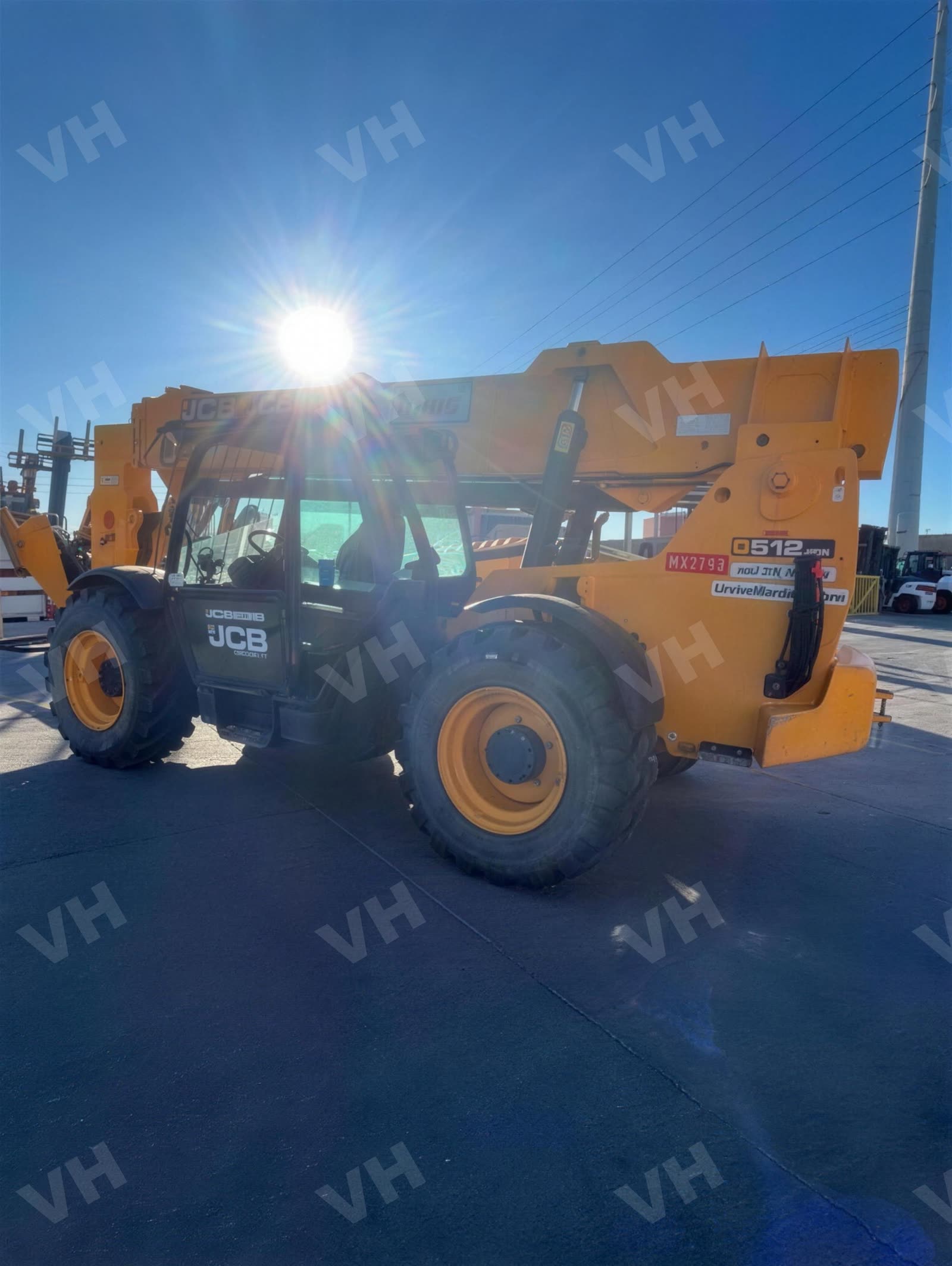 2019 JCB 512-56 FORKLIFT VARIABLE REACH 12000# 53'-69' photo 5