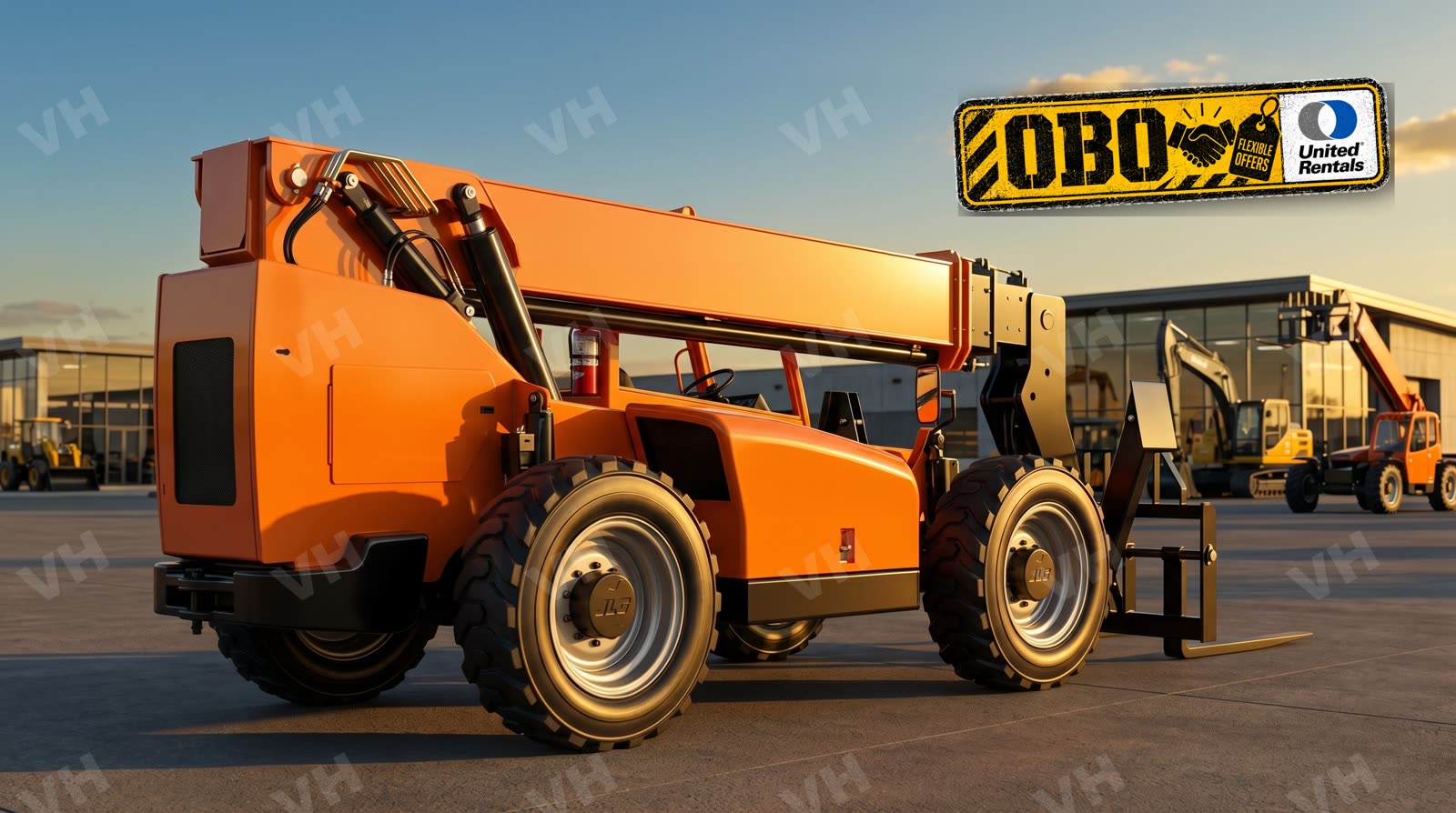 2019 JLG 10054 FORKLIFT VARIABLE REACH 10000# 50'-62'