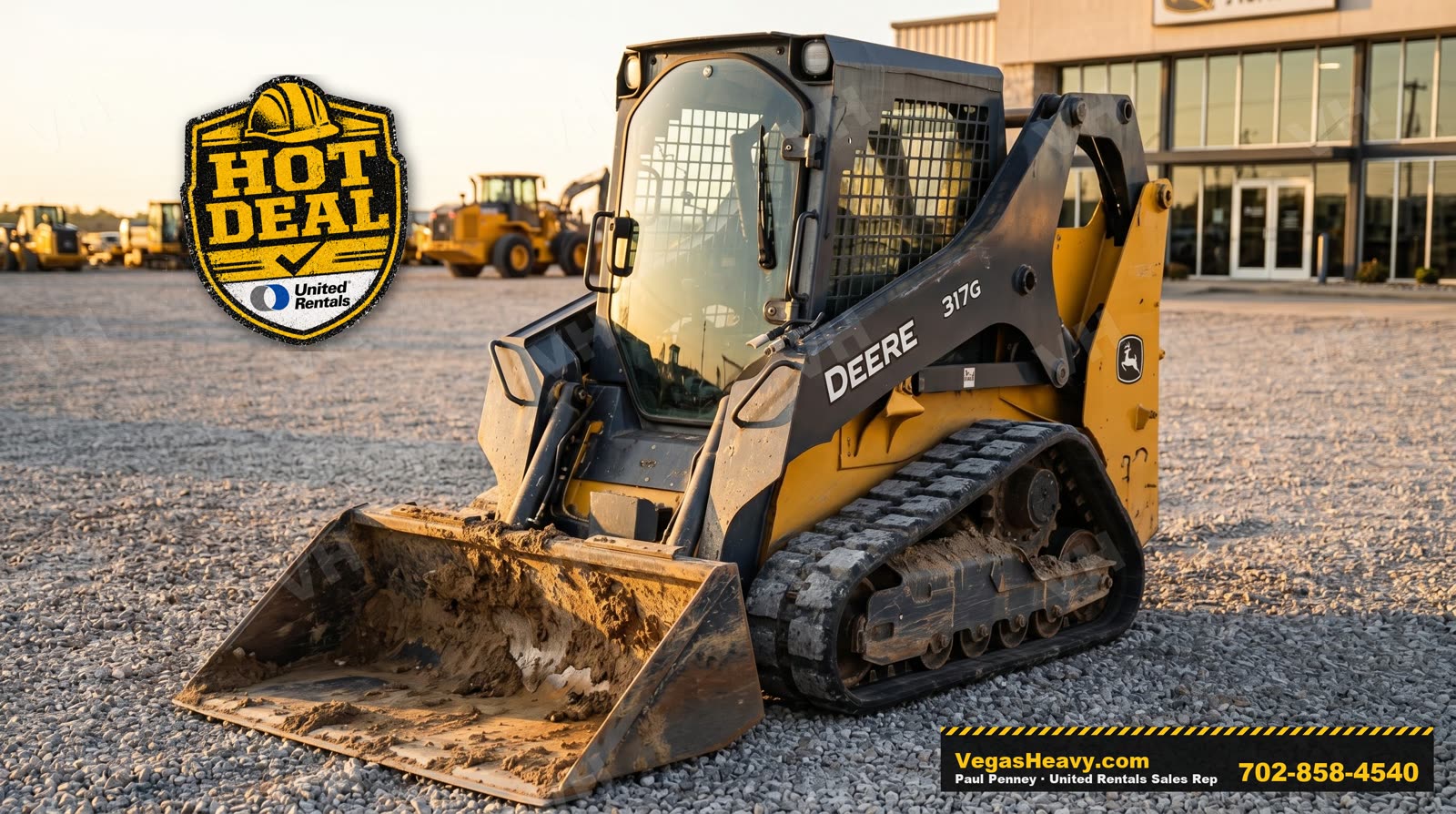 2019 John Deere 317G SKID STEER TRACK LOADER 2000-2399#