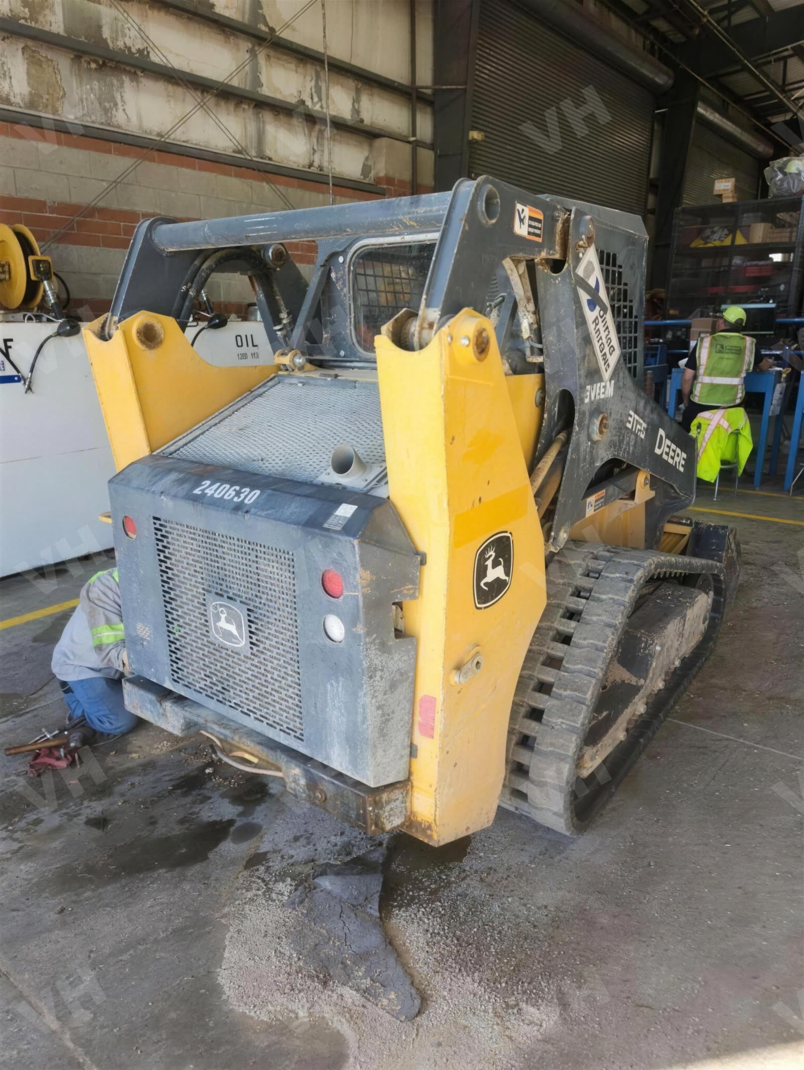 2019 John Deere 317G SKID STEER TRACK LOADER 2000-2399# photo 3