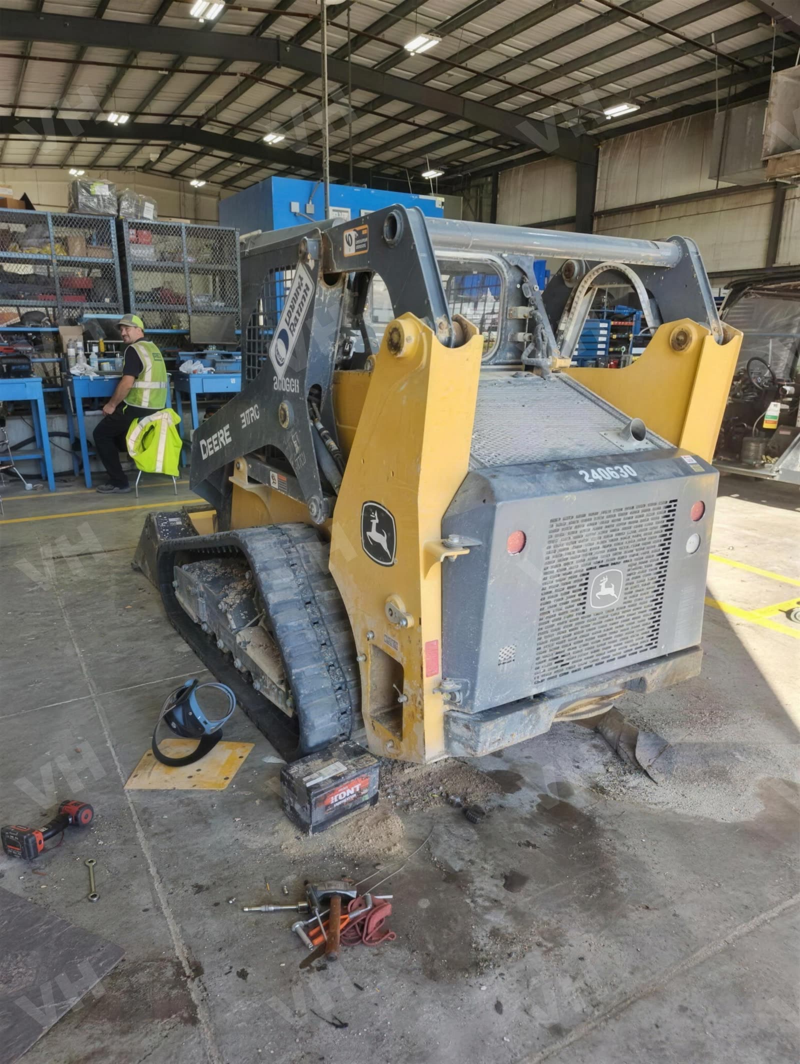 2019 John Deere 317G SKID STEER TRACK LOADER 2000-2399# photo 4