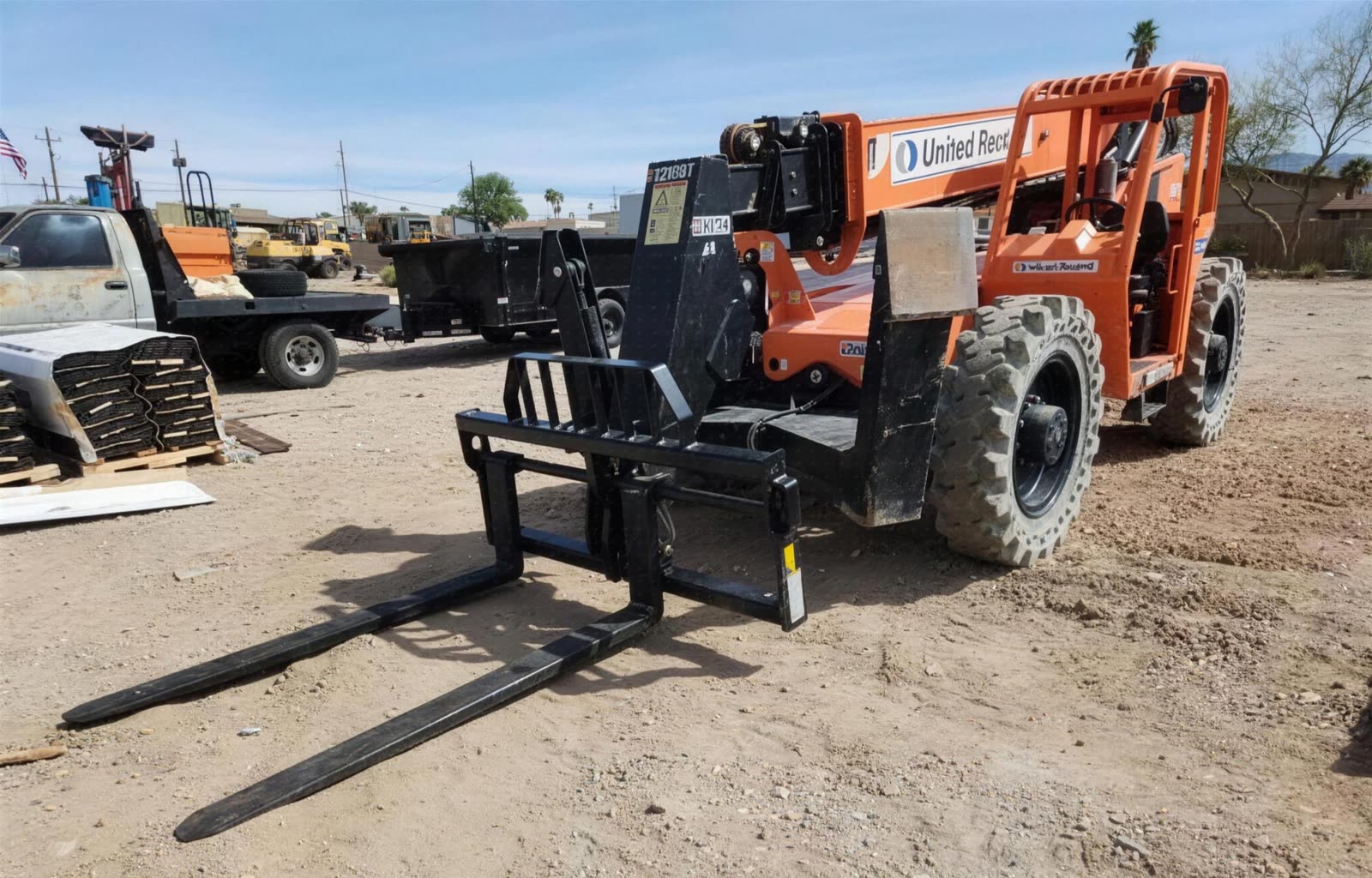 2019 SkyTrak 10054 FORKLIFT VARIABLE REACH 10000# 50'-62' photo 5