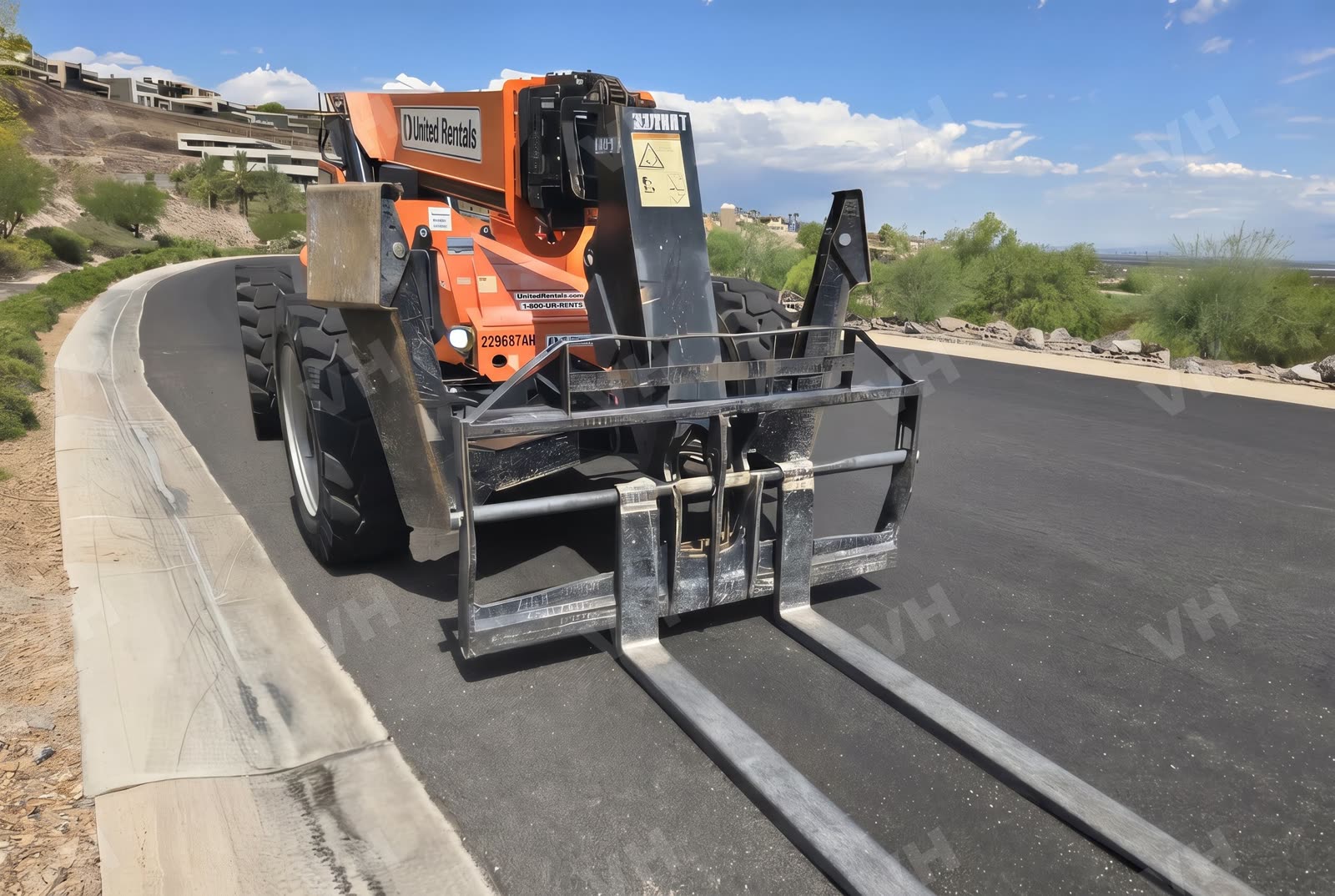 2019 SkyTrak 10054 FORKLIFT VARIABLE REACH 10000# 50'-62' photo 6
