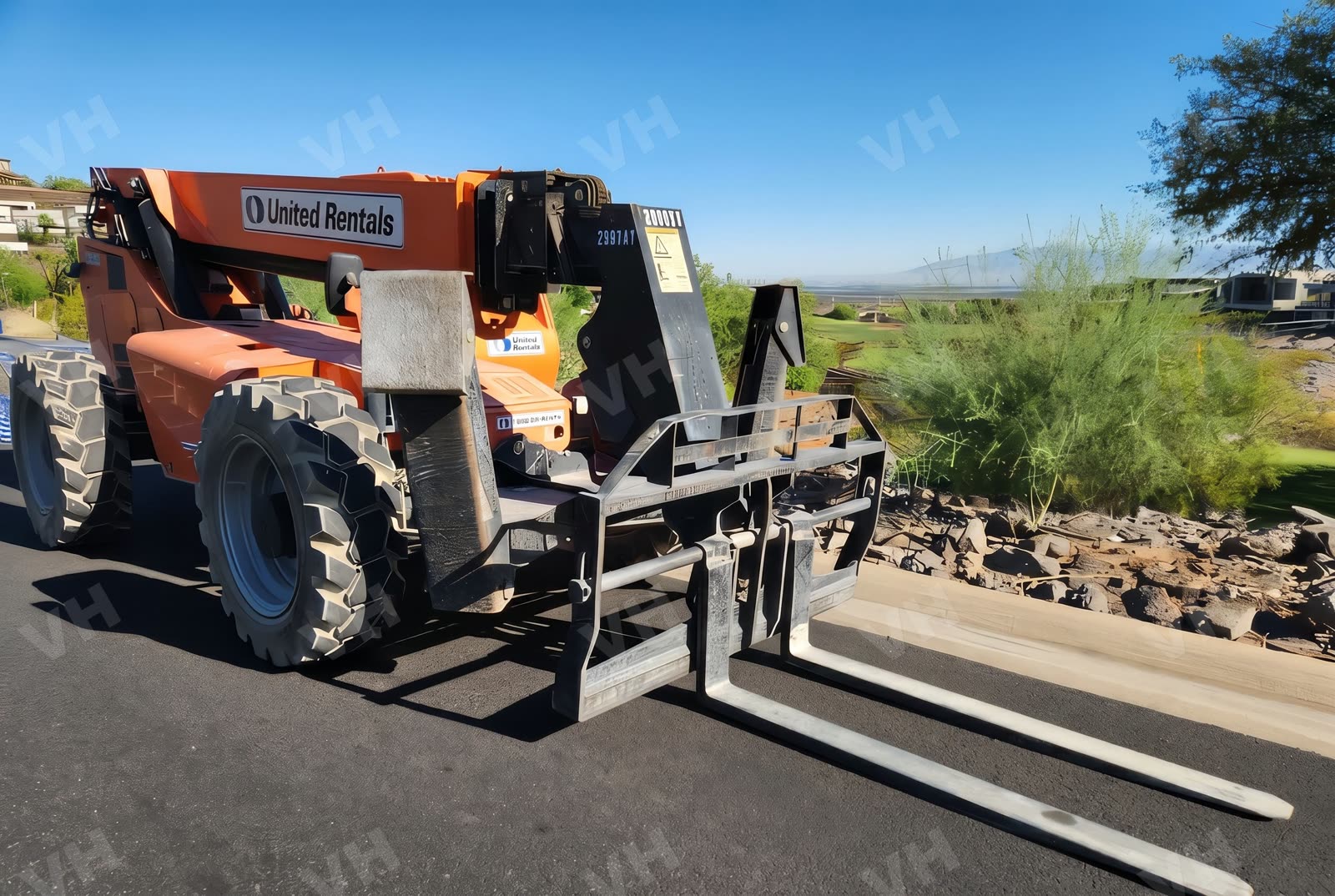 2019 SkyTrak 10054 FORKLIFT VARIABLE REACH 10000# 50'-62' photo 11