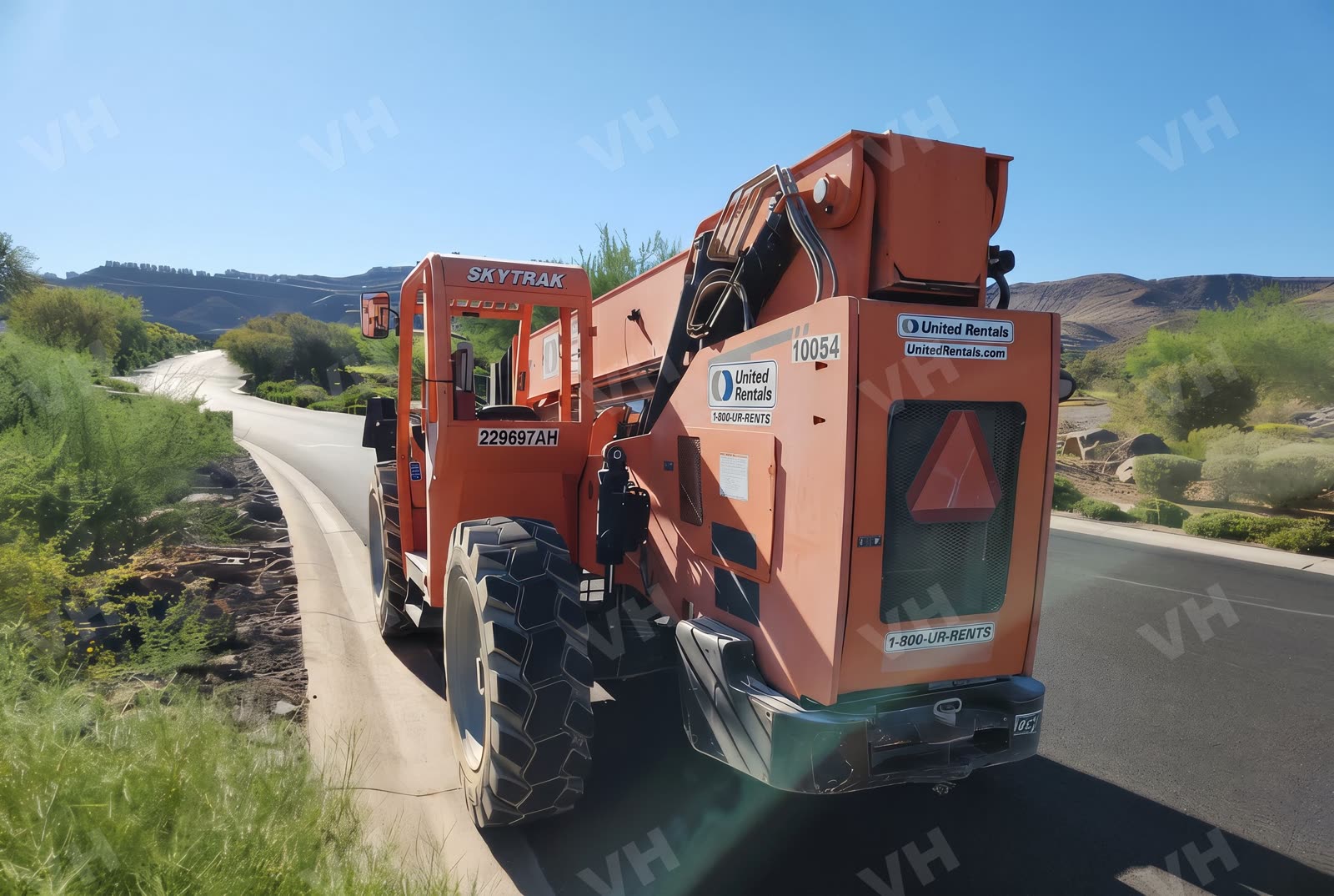 2019 SkyTrak 10054 FORKLIFT VARIABLE REACH 10000# 50'-62' photo 12