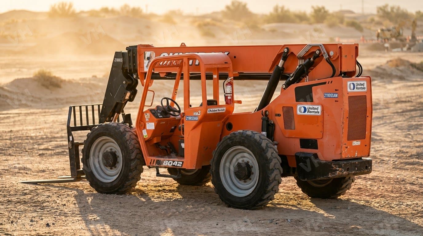 2019 SkyTrak 8042 FORKLIFT VARIABLE REACH 8000# 40-49'