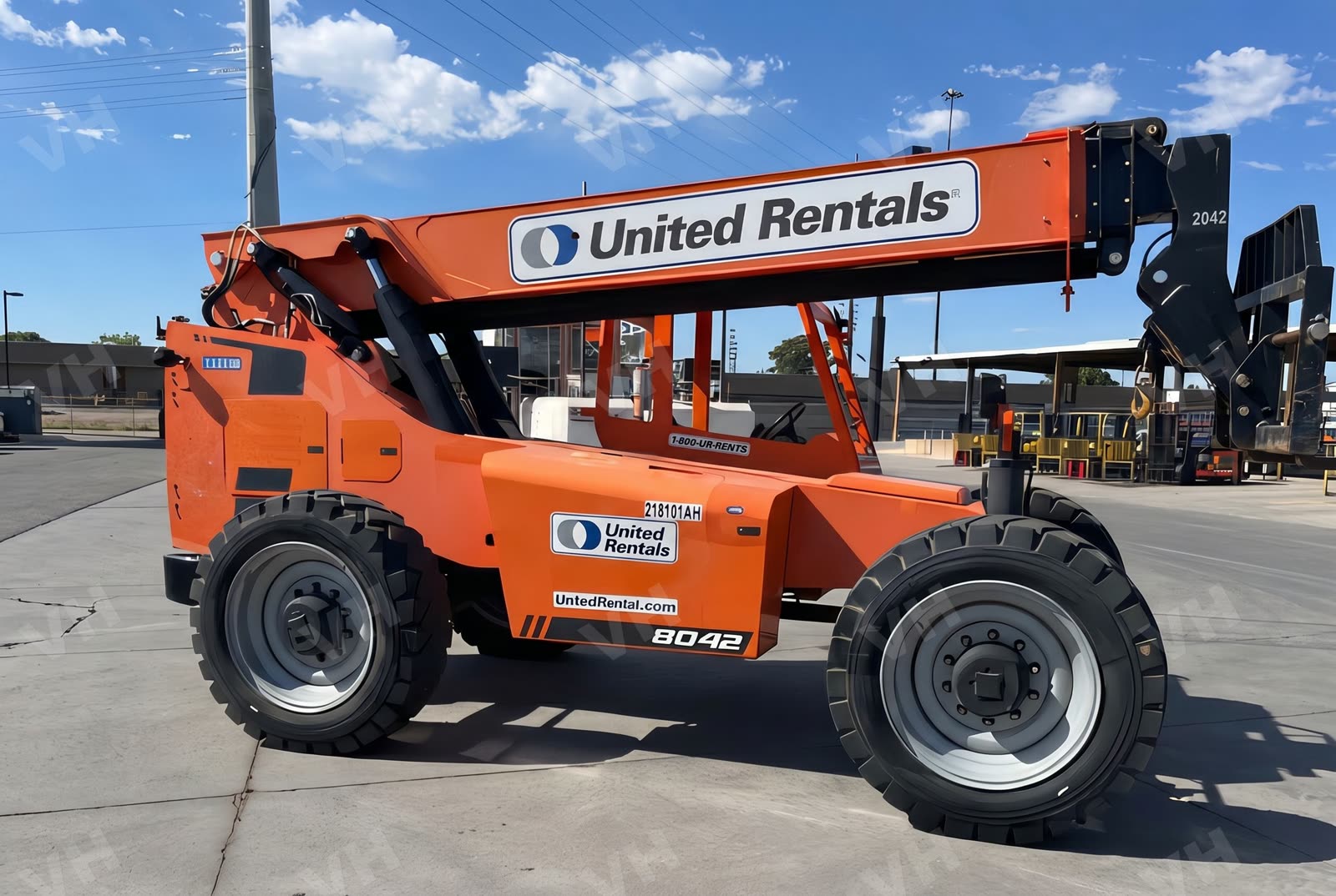 2019 SkyTrak 8042 FORKLIFT VARIABLE REACH 8000# 40-49' photo 4