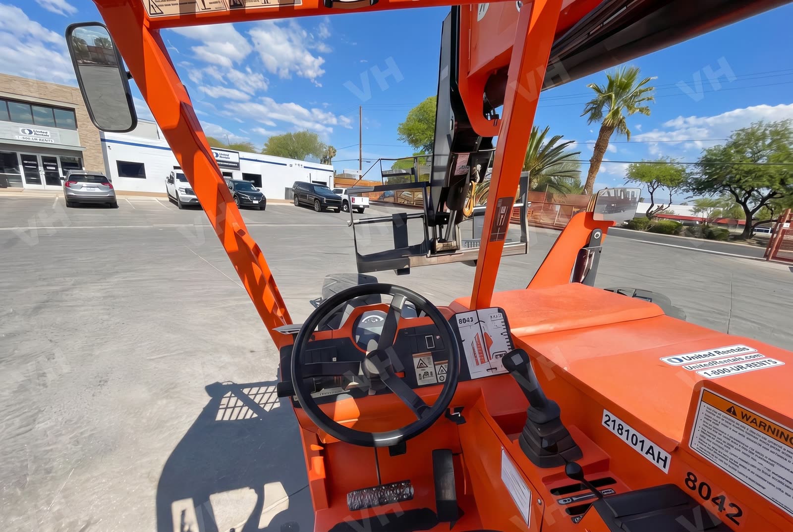 2019 SkyTrak 8042 FORKLIFT VARIABLE REACH 8000# 40-49' photo 6