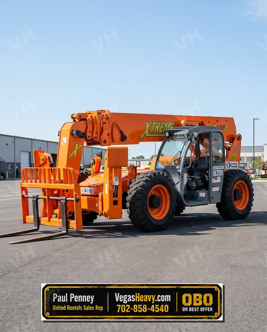 2019 Xtreme XR1055 FORKLIFT VARIABLE REACH 10000# 50'-62'