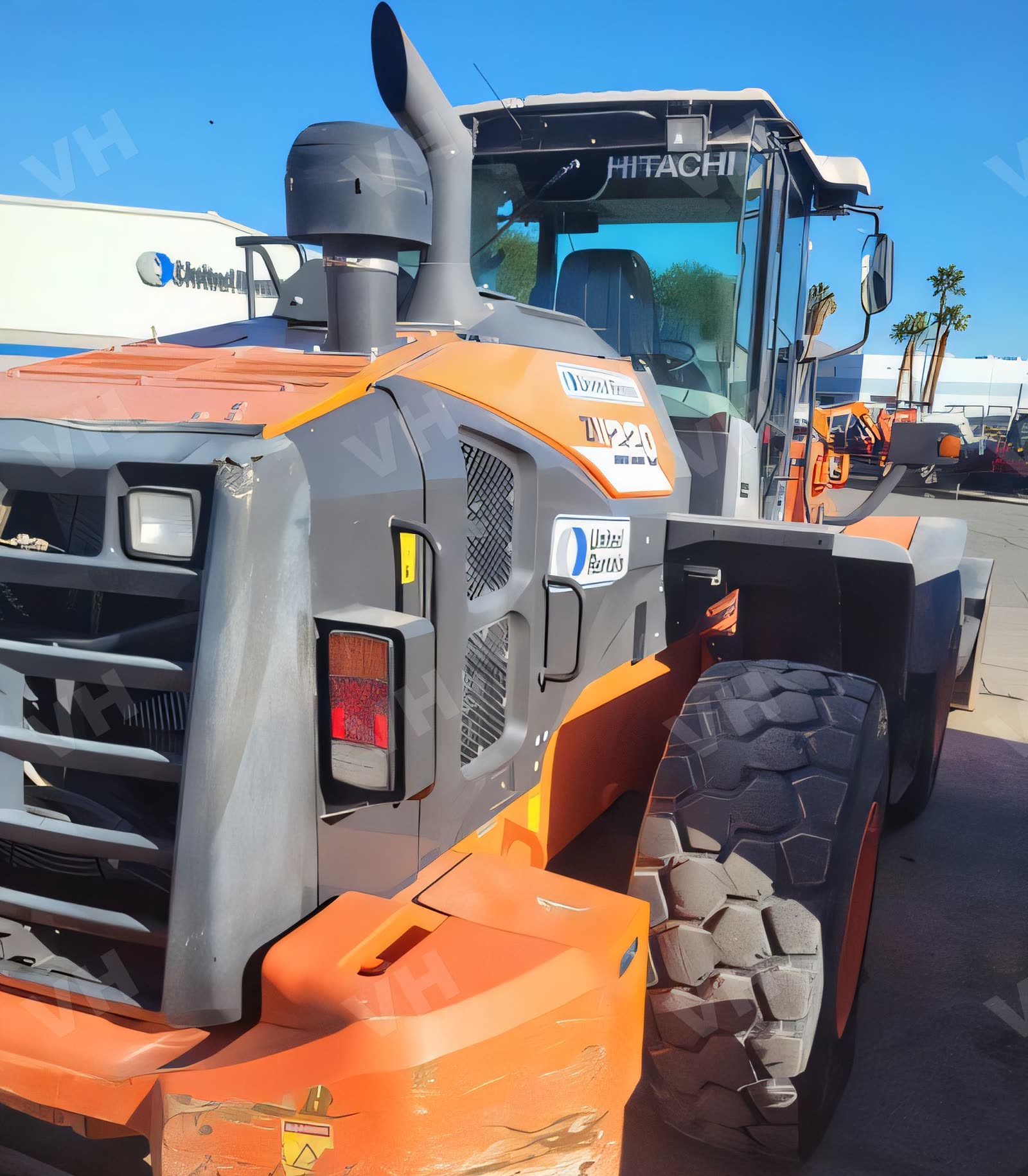 2020 HITACHI ZW220-6 LOADER WHEEL 4.0-4.9 CUBIC YARD photo 6