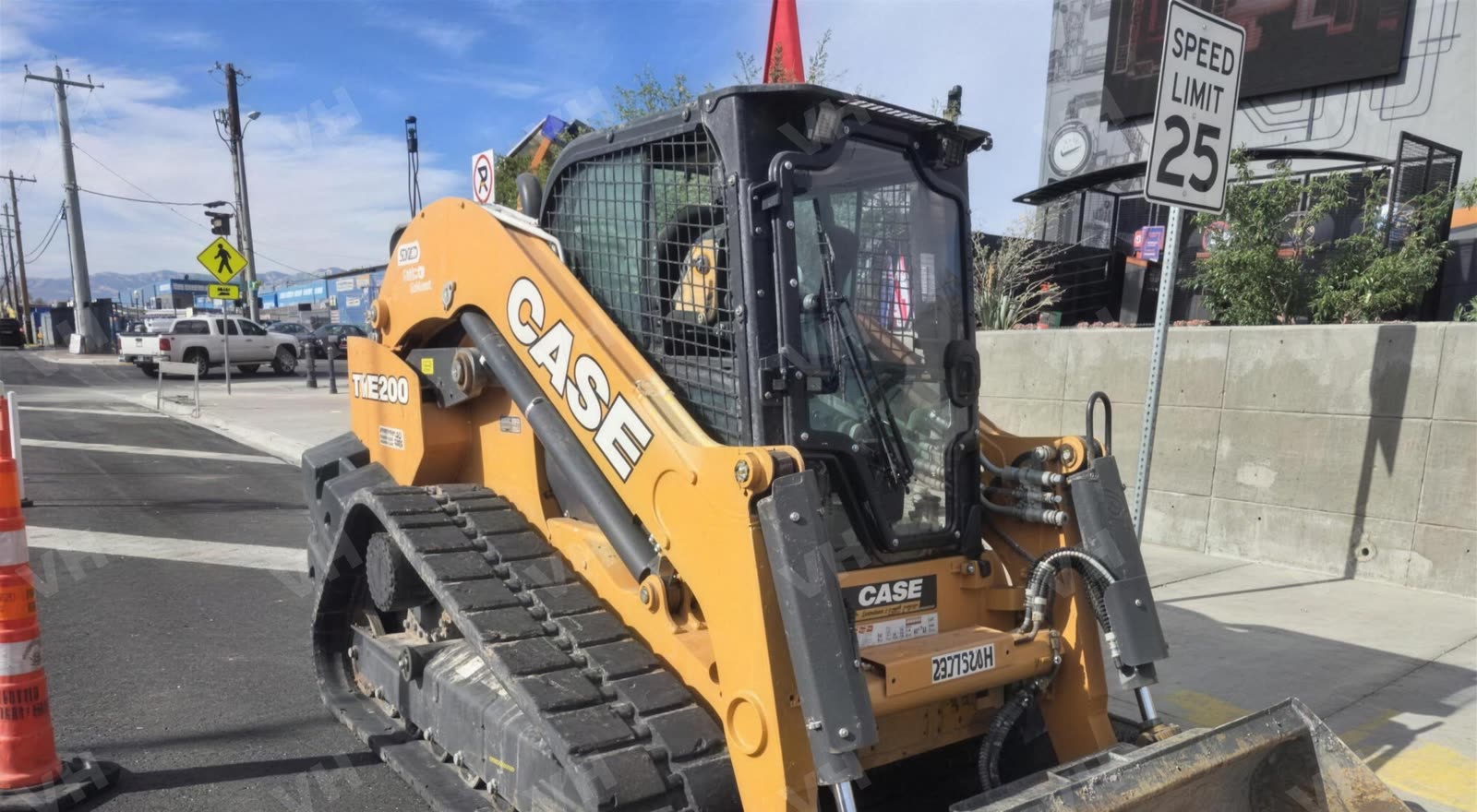 2022 Case TV620B SKID STEER TRACK LOADER 3400# + HIFLO photo 6