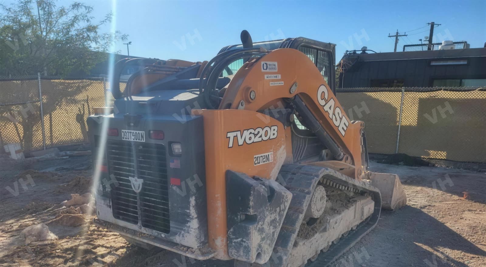 2022 Case TV620B SKID STEER TRACK LOADER 3400# + HIFLO photo 7