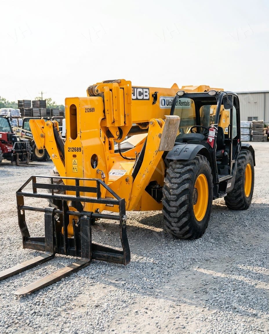 HOT-PENDING: 2018 JCB 510-56 FORKLIFT VARIABLE REACH 10000# 50'-62'