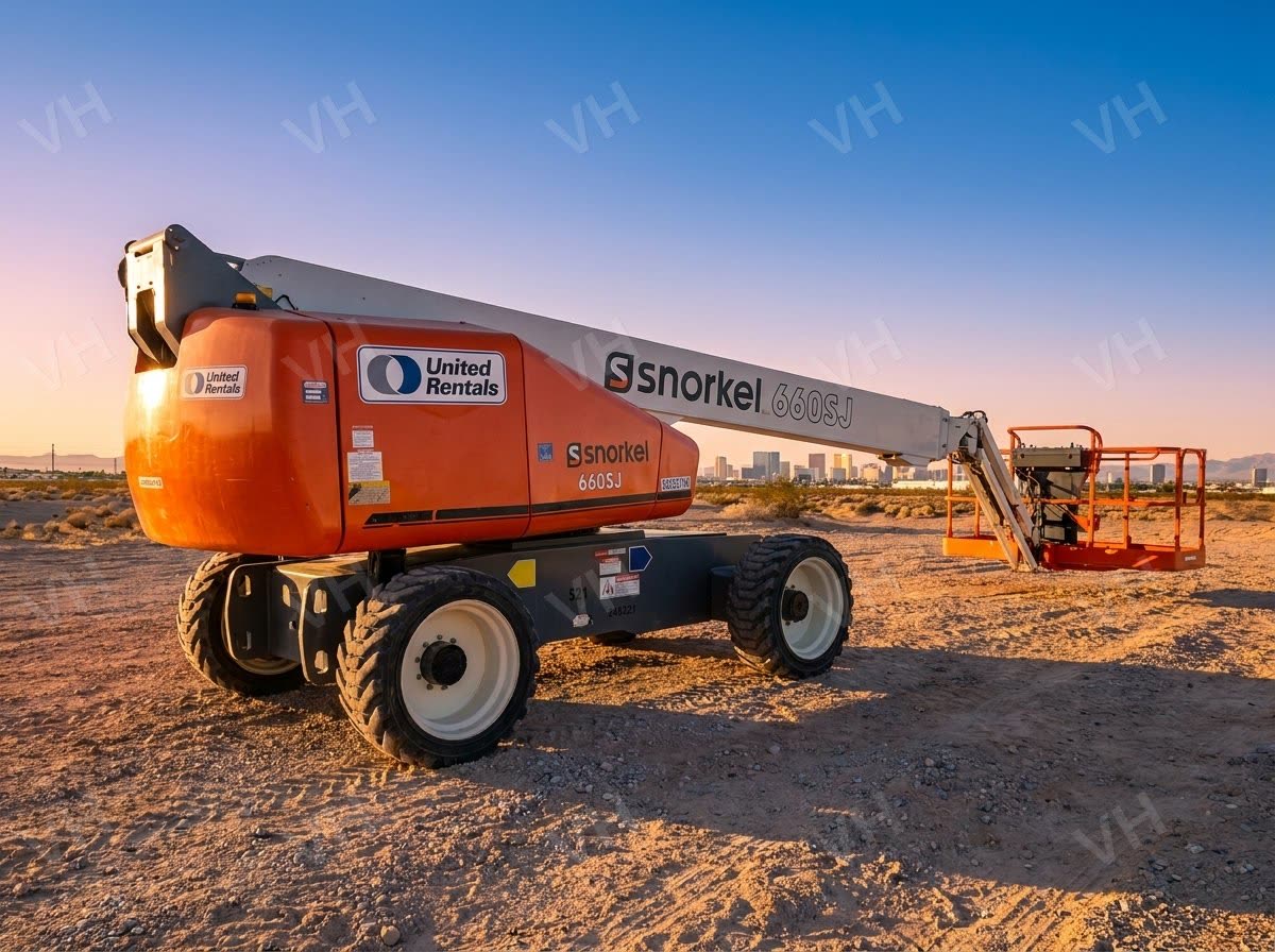 HOT-PENDING: 2020 SNORKEL 660SJ BOOM 65-70' TELESCOPIC