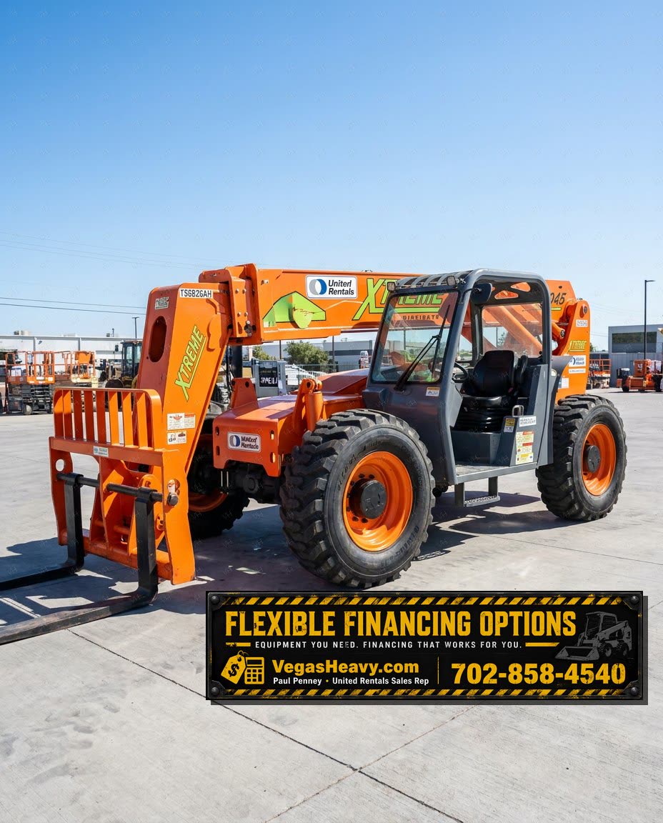 2004 Xtreme XRM1045 FORKLIFT VARIABLE REACH 10000# 40-49'