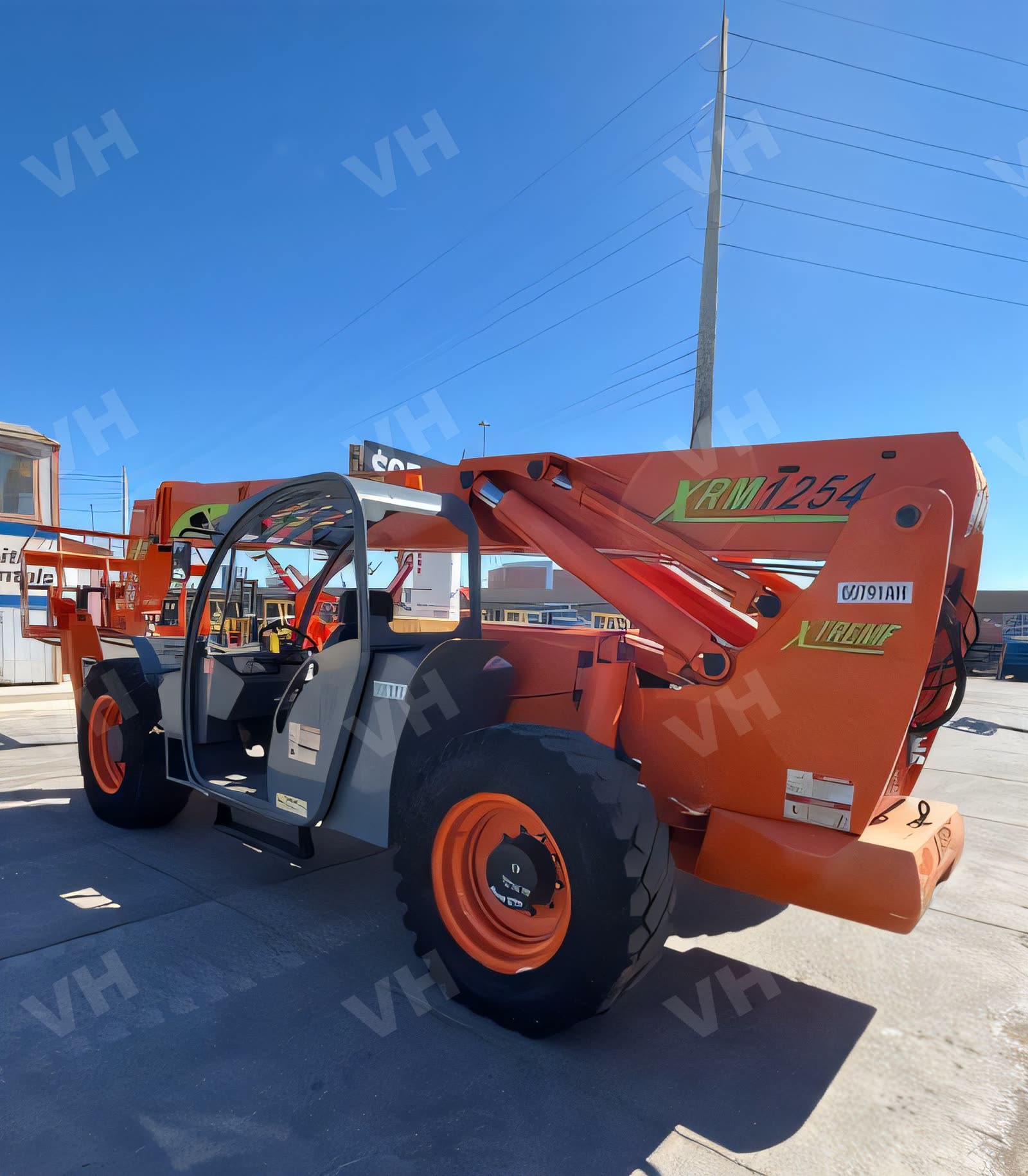 2006 Xtreme XRM1254 FORKLIFT VARIABLE REACH 12000# 53'-69' photo 2