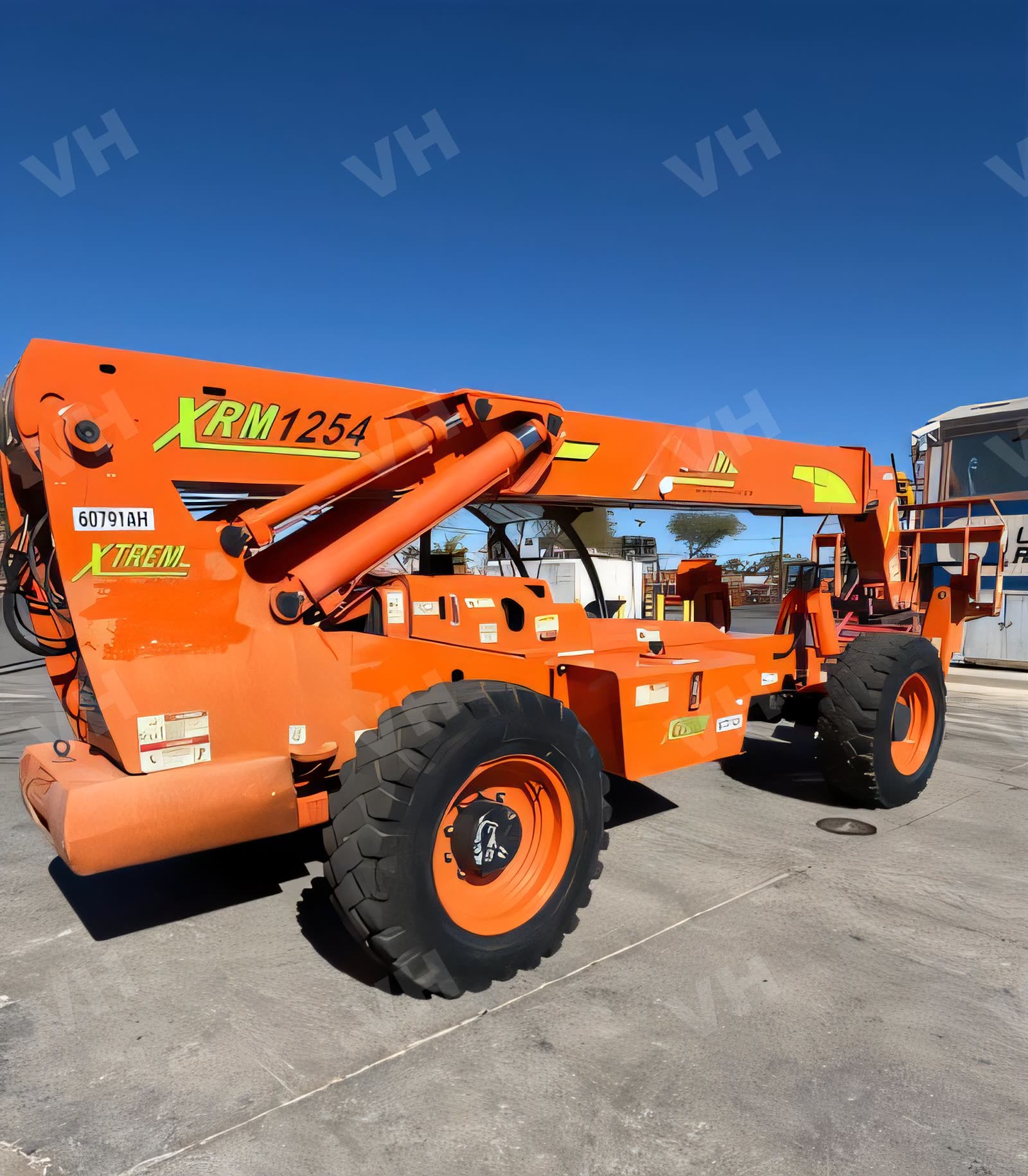 2006 Xtreme XRM1254 FORKLIFT VARIABLE REACH 12000# 53'-69' photo 3