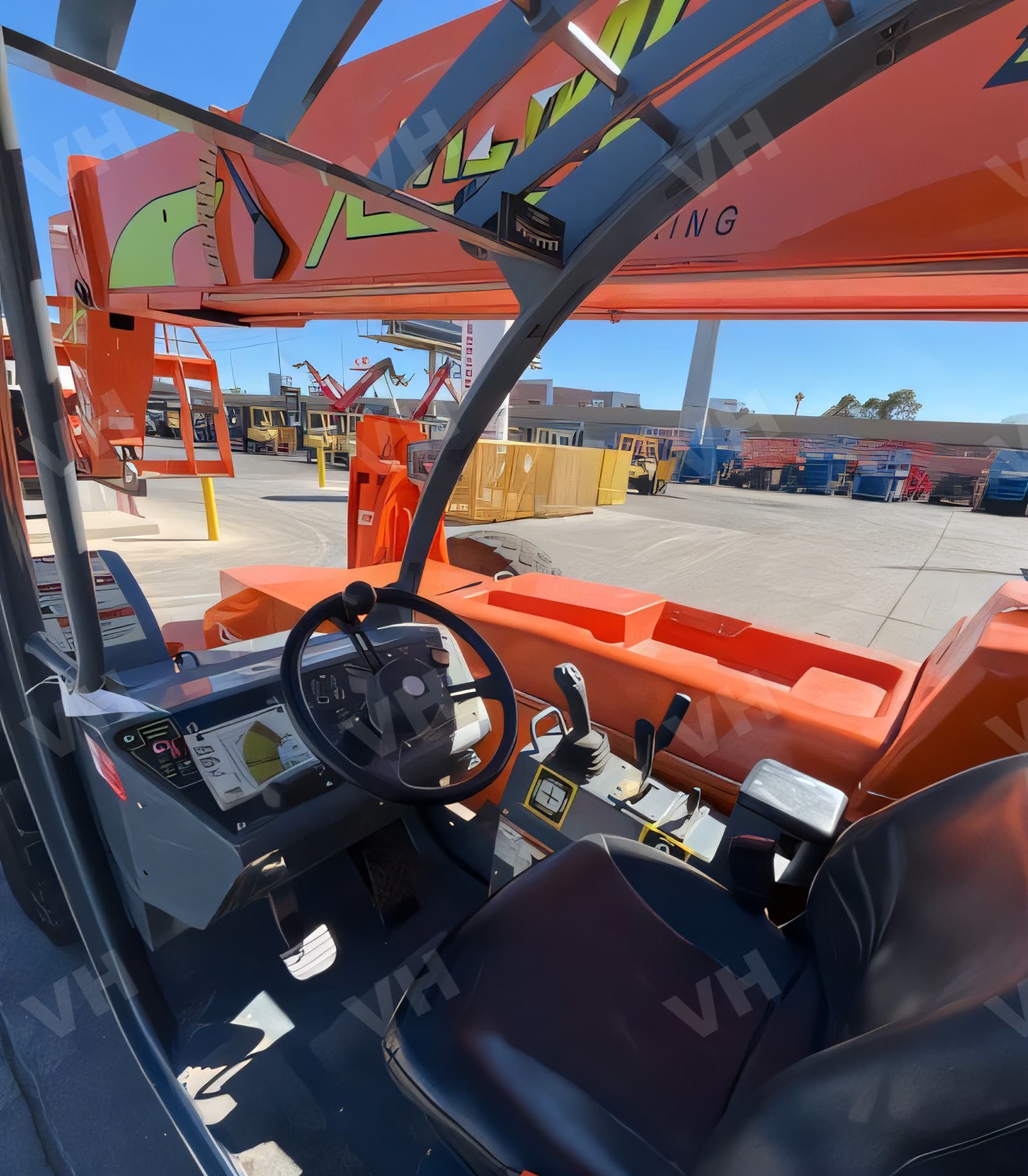 2006 Xtreme XRM1254 FORKLIFT VARIABLE REACH 12000# 53'-69' photo 5