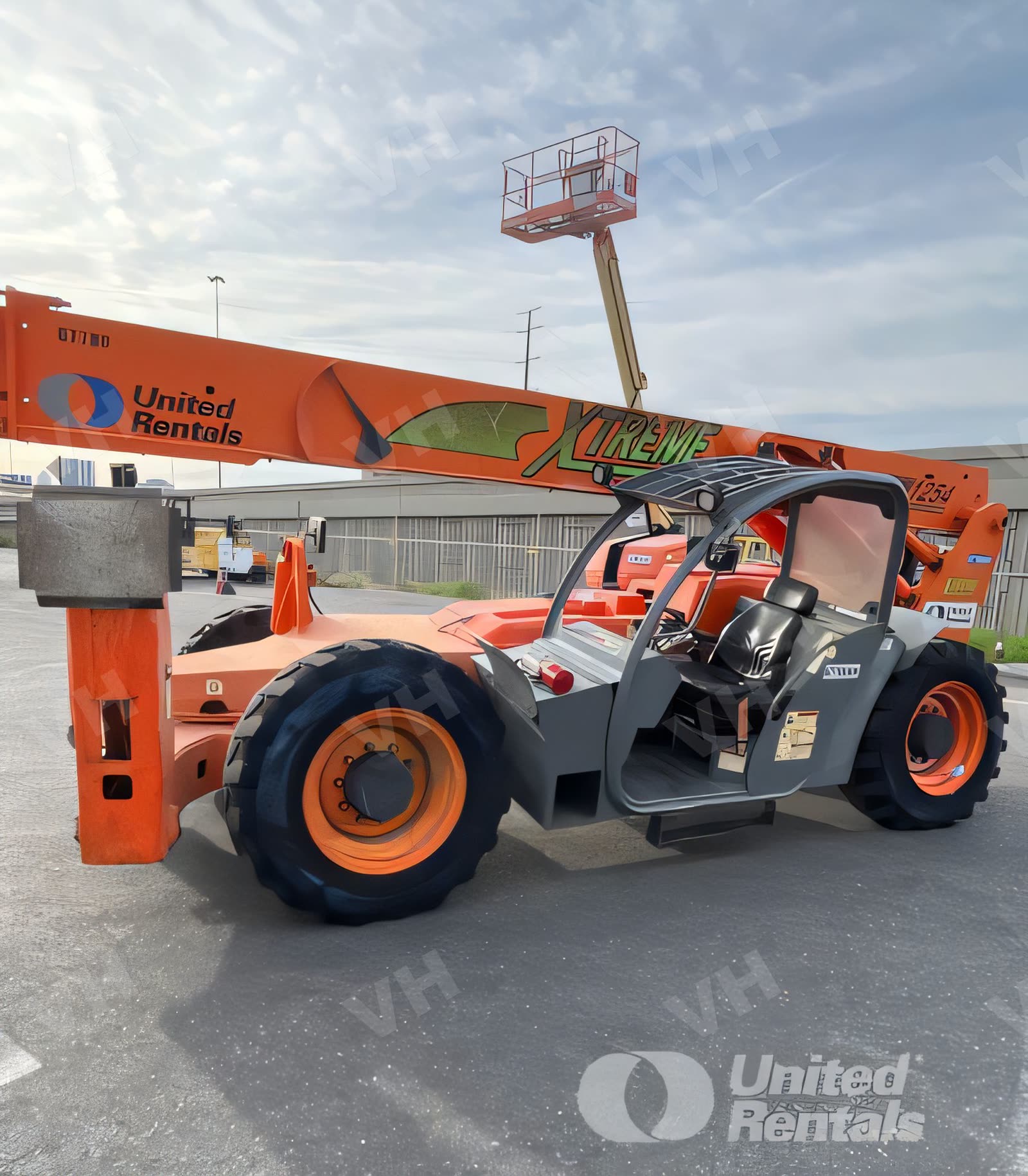 2007 Xtreme XRM1254 FORKLIFT VARIABLE REACH 12000# 53'-69'
