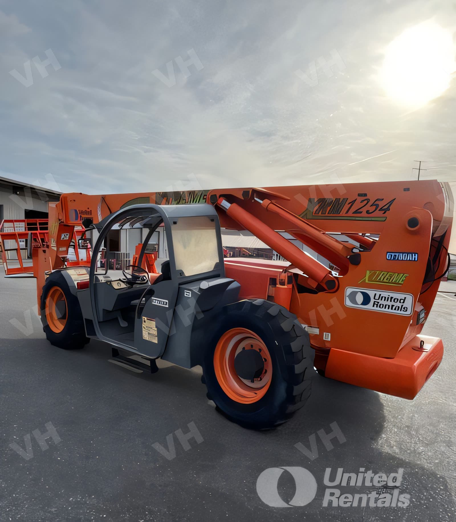 2007 Xtreme XRM1254 FORKLIFT VARIABLE REACH 12000# 53'-69' photo 4