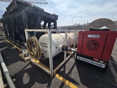 2012 INGER RAND 38002838 Air Tank 1000 Gallon Metal