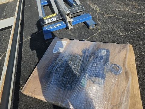 2012 JD NEUHAUS PROFI 1.5T/3T Chain Hoist Air 3,000/6,000#