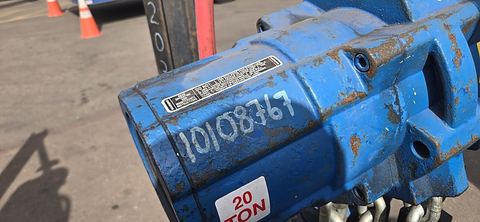 2013 JD NEUHAUS PROFI 20TI Chain Hoist Air 32000/40000Lb