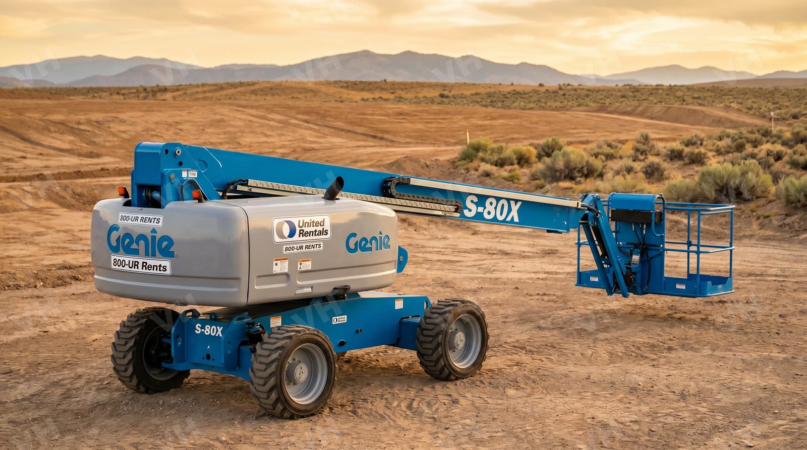 2014 Genie S-80X BOOM 76-80' TELESCOPIC