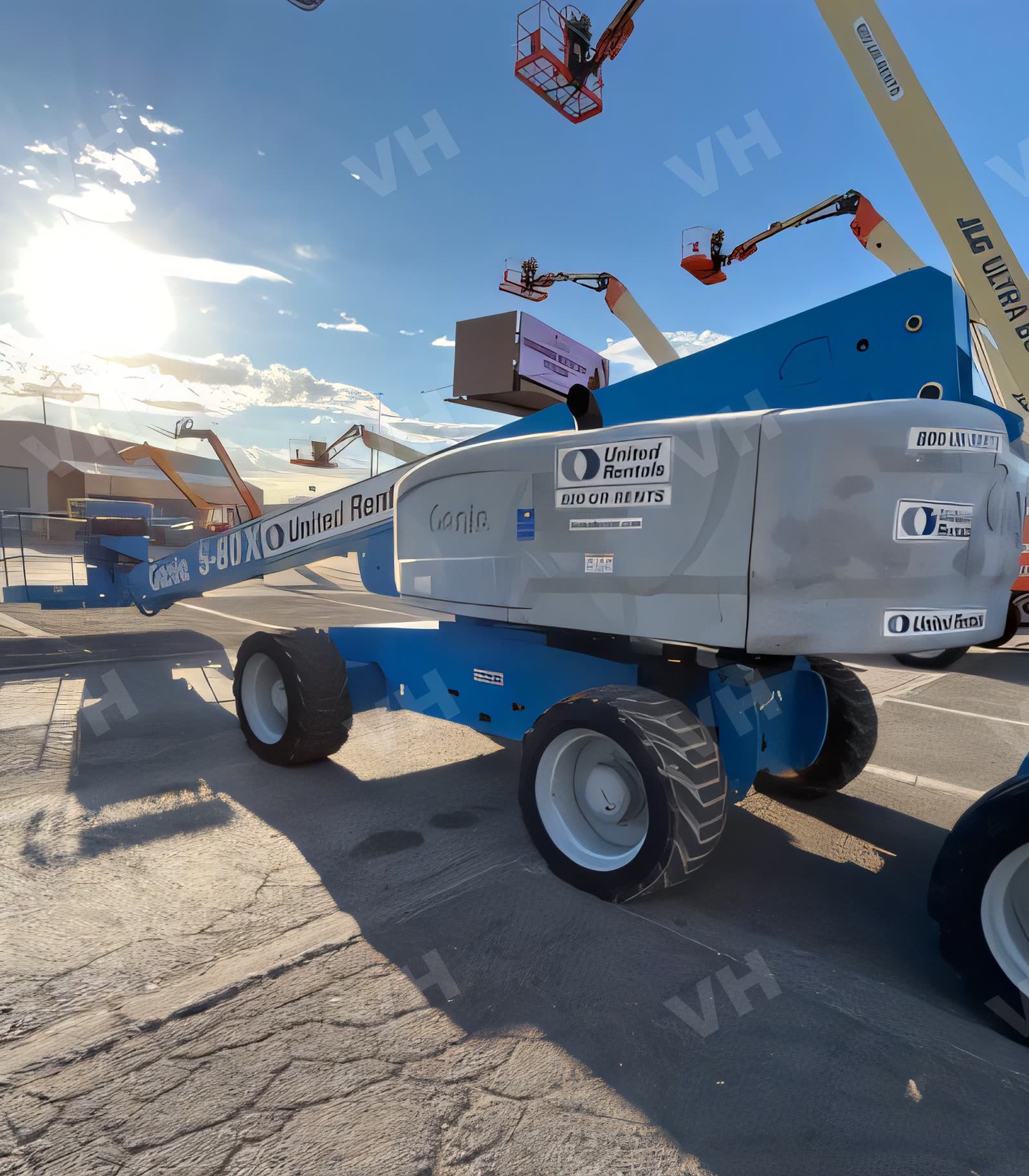 2014 Genie S-80X BOOM 76-80' TELESCOPIC photo 2