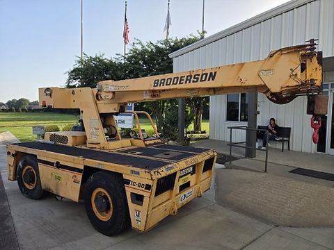 2015 BRODERSON IC-80-3J Crane 8.5-9 Ton Industrial