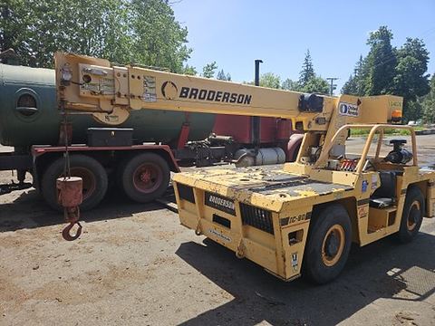 2015 BRODERSON IC-80-3J Crane 8.5-9 Ton Industrial