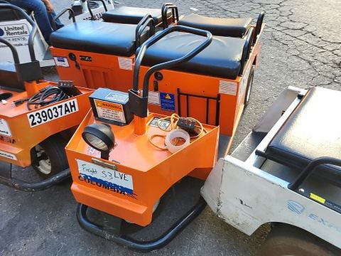 2015 COLUMBIA EX21-T-24 Industrial Electric Cart 3 Wheeled