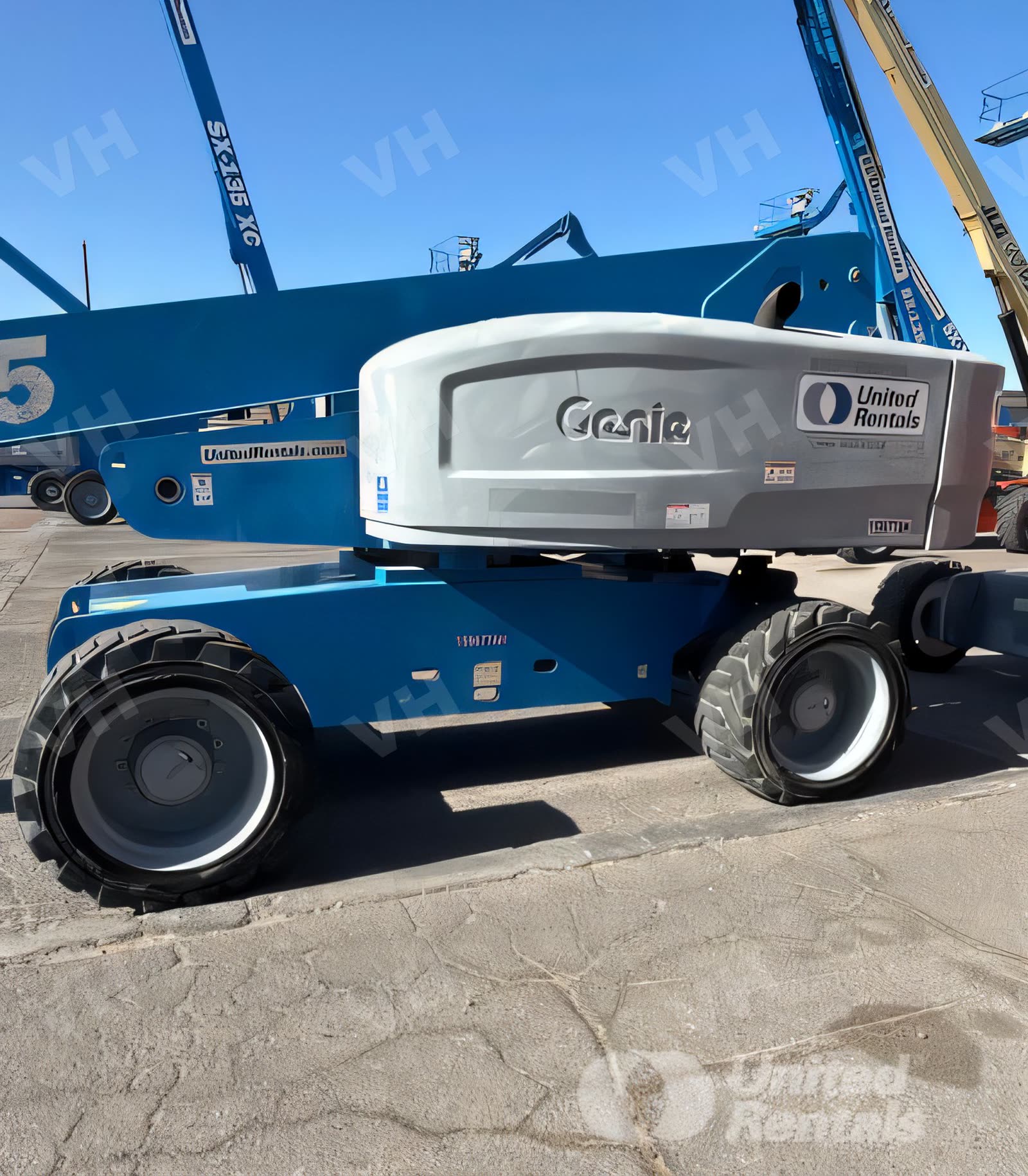 2015 Genie S-85 BOOM 84-86' TELESCOPIC 4WD photo 3