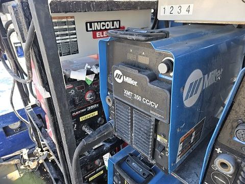 2015 MILLERELEC XMT 350 CC/CV Welder Arc 350 Amp Cc/Cv Inverter