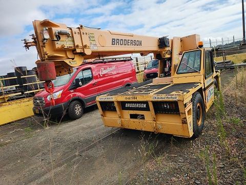 2016 BRODERSON IC-80-3J Crane 8.5-9 Ton Industrial