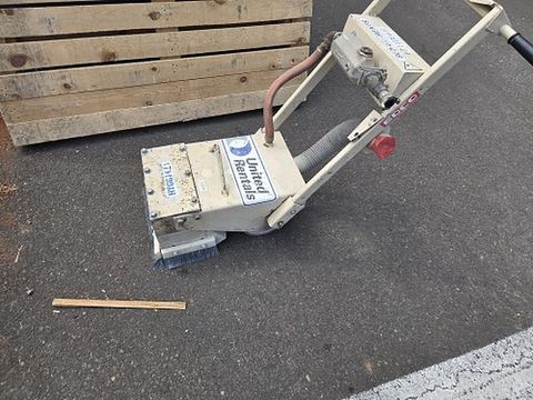 2016 EDCO CD-5 Concrete Scabbler Air 5 Head Push