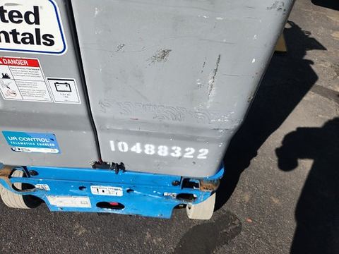 2016 GENIE GR-15 Vertical Lift 15' Elec Self Propelled
