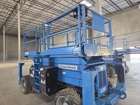 2016 GENIE GS-4390 RT Scissor Lift 36-49' Ic 4Wd