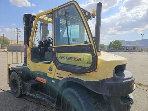 2016 HYSTER H155FT Forklift Whse 15000-16999#