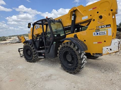 2016 JCB 510-56 Forklift Variable Reach 10000# 50'-62'